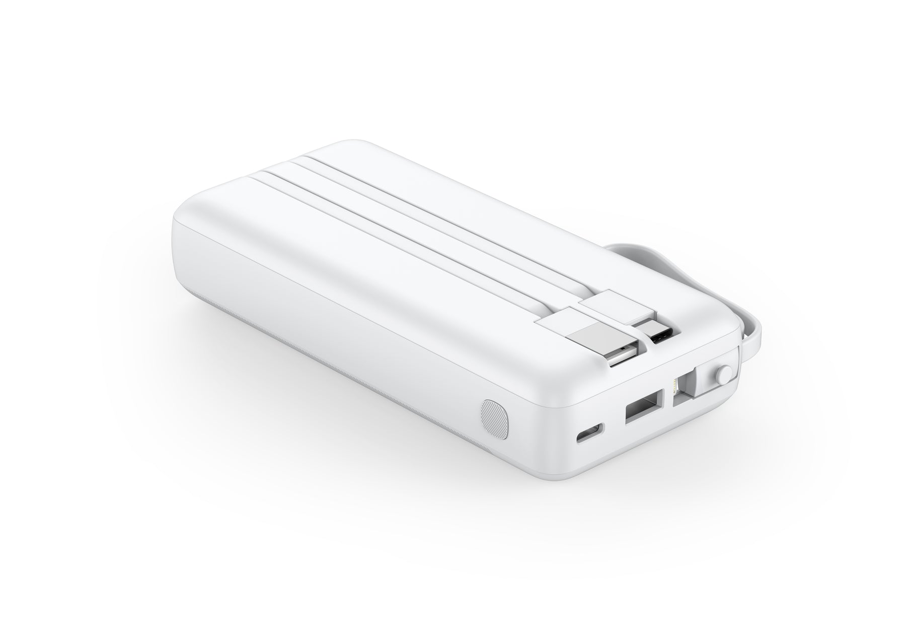 Saiviek 20000mah Power Bank with built-in cables