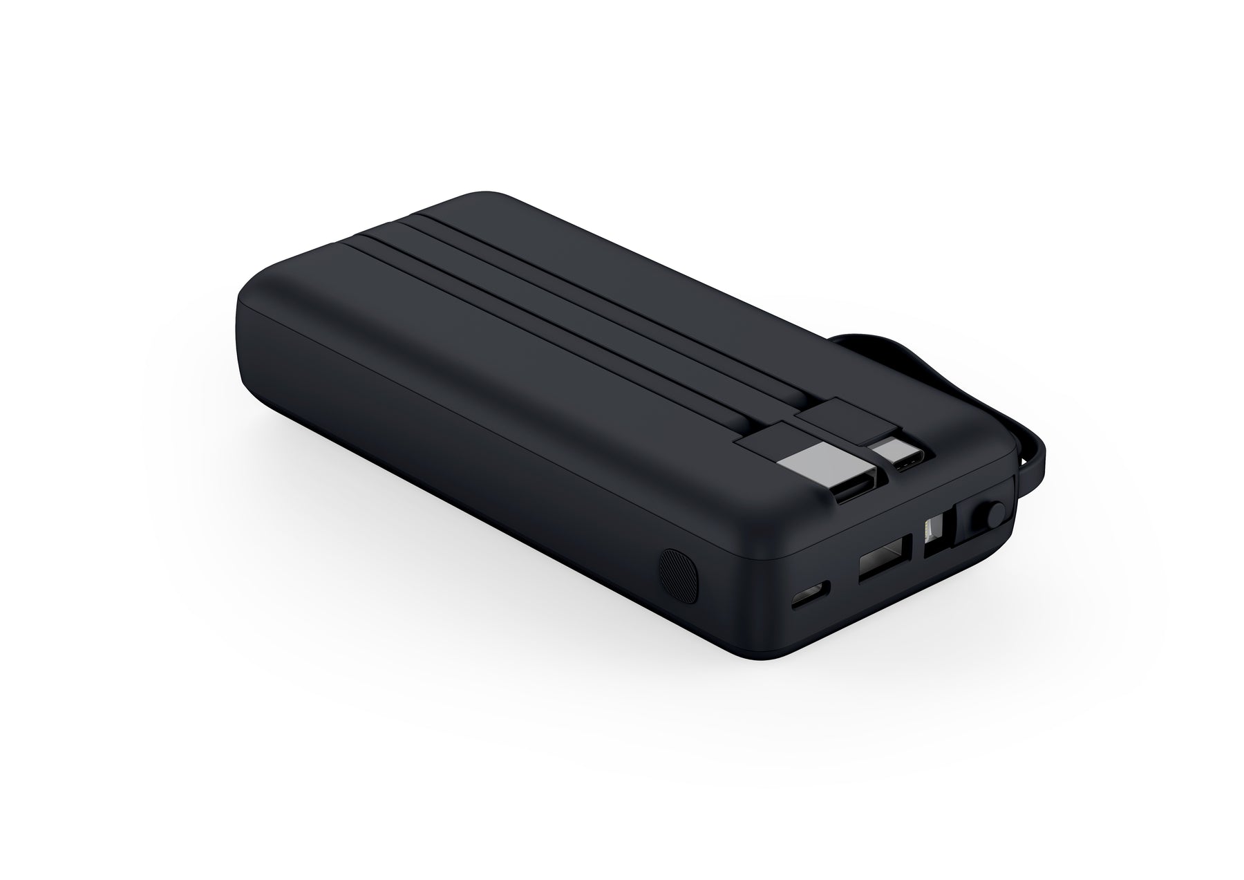 Saiviek 20000mah Power Bank with built-in cables